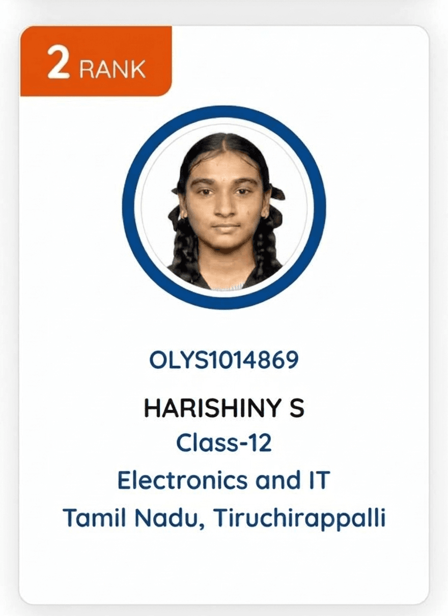 Harishiny S - Electronics and IT